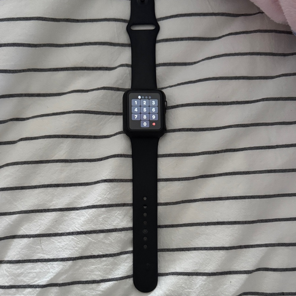 Smart Wearable Black Watch